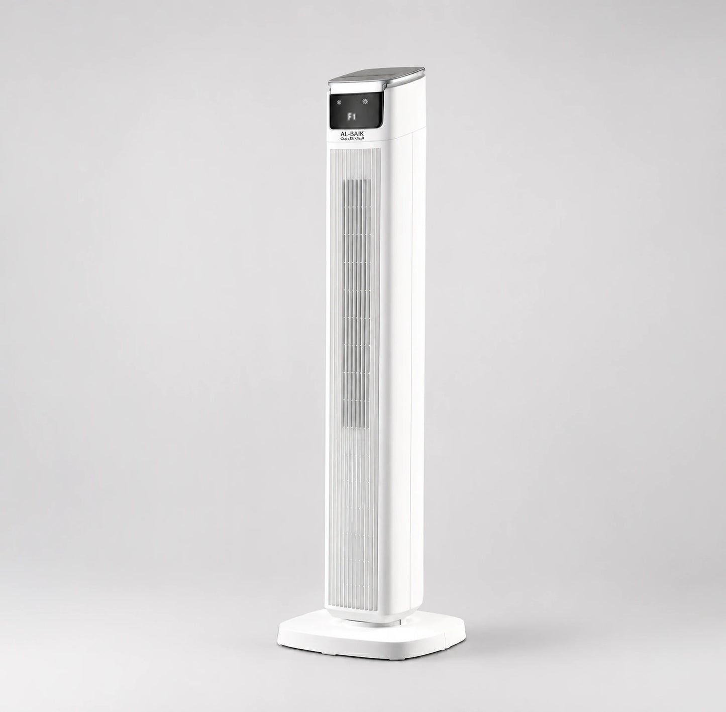 AL-BAIK Tower Fan – 43" | 45W | 3 Speeds | Oscillation | LED Display | Remote Control