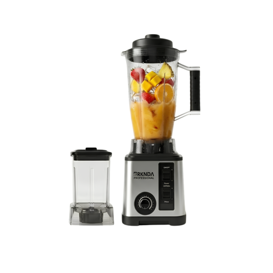 BRKNDA Black Commercial Blender – 3L Capacity