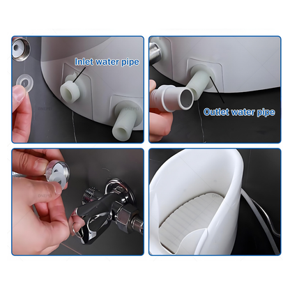 Elderly Wudu Assistant | Automatic Foot Washer for Ablution (No Electricity)